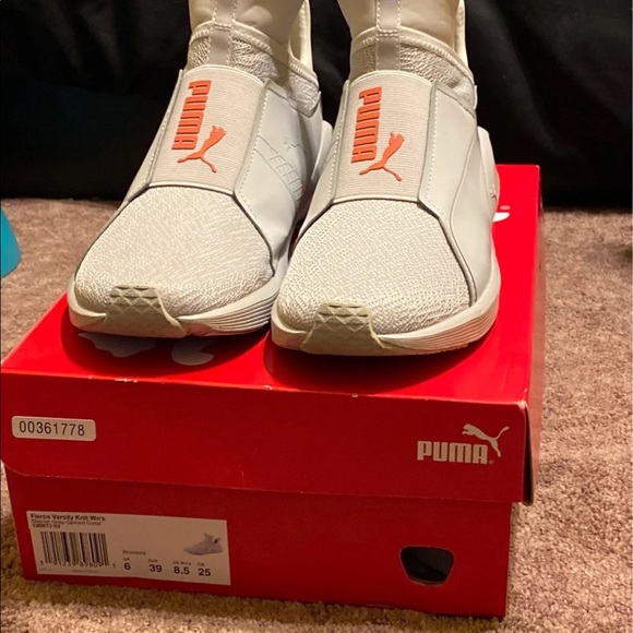 Puma Fierce Varsity Shoe in Grey - Picture 2 of 6